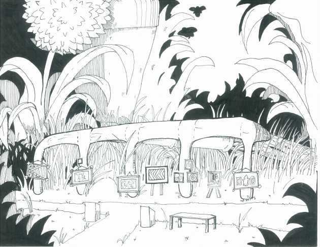 Postcard for My Mom's Upcoming Exhibition